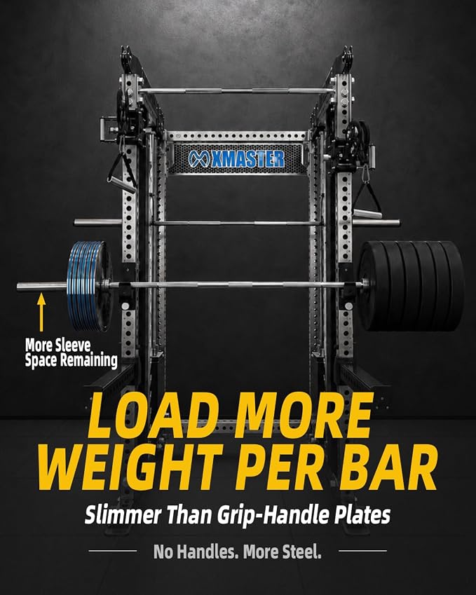 XMASTER FITNESS Chrome Steel Plates