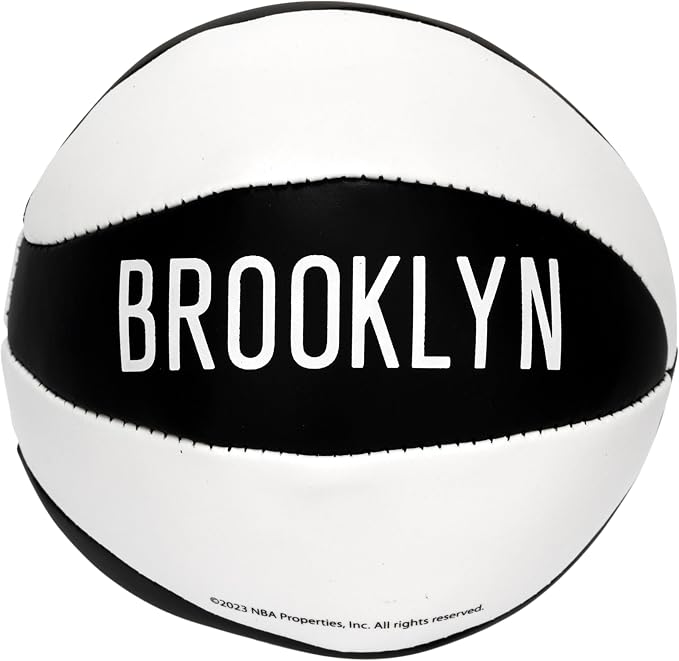 Franklin Sports NBA Toy Basketballs - 2 Pack of Kids Soft Mini Basketballs for Over The Door + Indoor Hoops - NBA Fan Shop