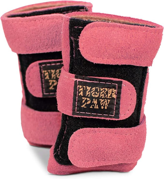 Tiger Paw Authentic Gymnastics Wrist Supports (Sold in Pairs) - Original Competition-Grade Gymnastics Wrist Guards, Wrist Support Braces, Adjustable, Made in USA Hand Wraps