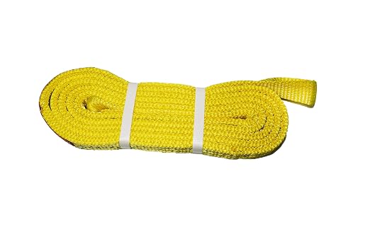 Kennedy Wire Rope & Sling Co. 1" x 10' 2-Ply Twist Eye Polyester Lifting Sling (Various Sizes in Listing) Made in The USA