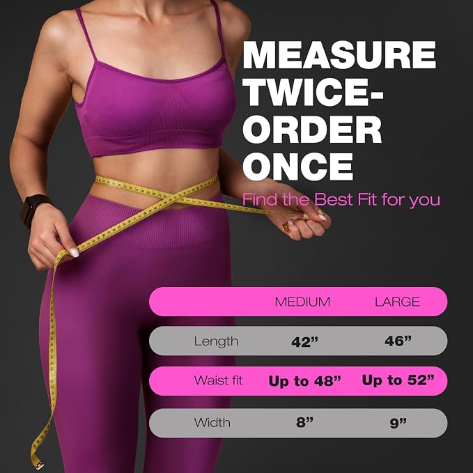 Premium Waist Trimmer & Trainer Belt for Men and Women - Sweat-Enhancing Slimming Wrap for Stomach, Adjustable Fit