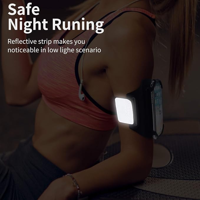 10 Pack Cell Phone Holder Armband : Adjustable Strap Arm Bands Case Compatible with iPhone 15 14 13 12 11 Mini Pro Max Plus Samsung Galaxy Pixel for Workout Exercise Sports