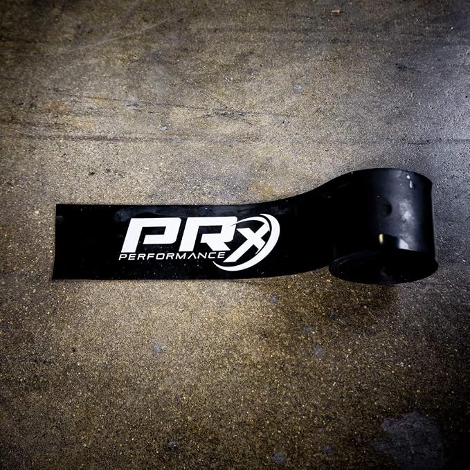 PRx Performance Muscle Compression Floss Band - Recovery & Mobility Enhancement, Gym Ready Compression Band, Improved Circulation, Reduced Soreness, Enhanced Stretching, Knee Tack & Floss Strap - 1mm