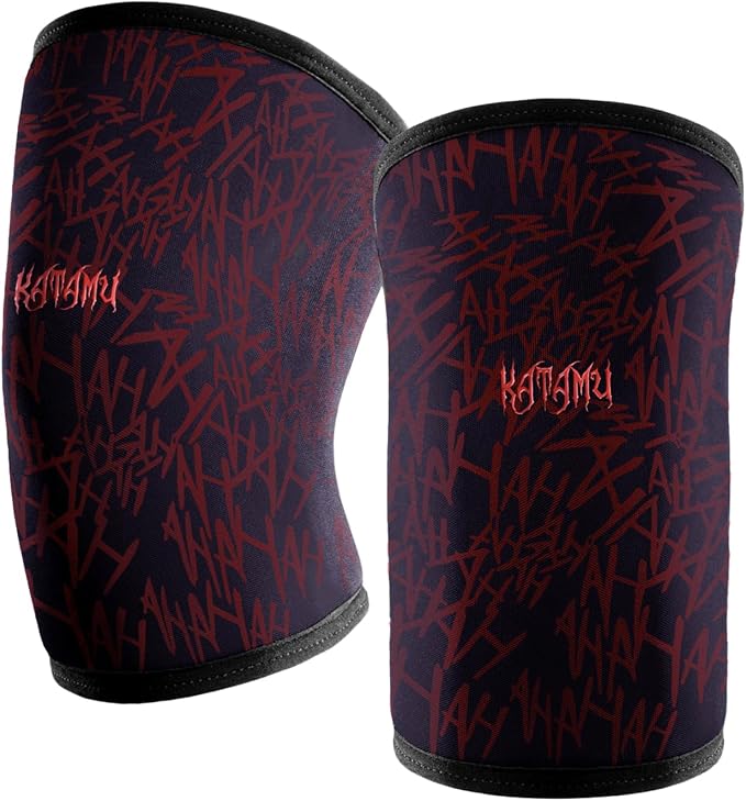 The Joker 7mm Neoprene Knee Sleeves for Weightlifting — Premium | Compression Support for Men and Women, Powerlifting, Squats and Strength Training, IPL Pair