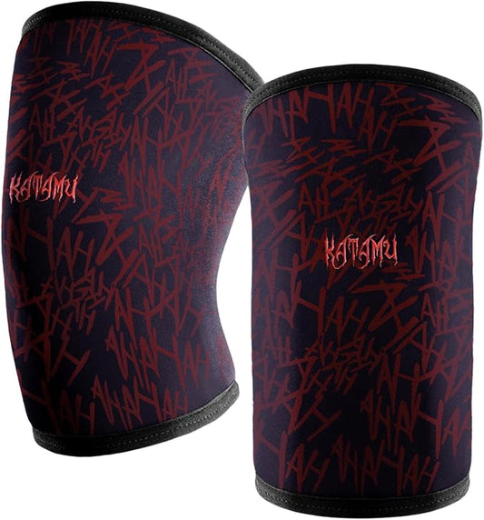 The Joker 7mm Neoprene Knee Sleeves for Weightlifting — Premium | Compression Support for Men and Women, Powerlifting, Squats and Strength Training, IPL Pair