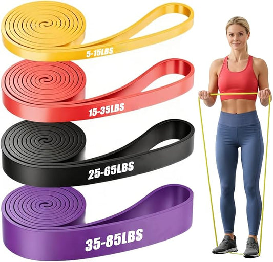 Resistance Bands, Pull Up Assistance Bands Set for Men & Women, Exercise Workout Bands for Working Out, Muscle Training, Physical Therapy, Body Stretching