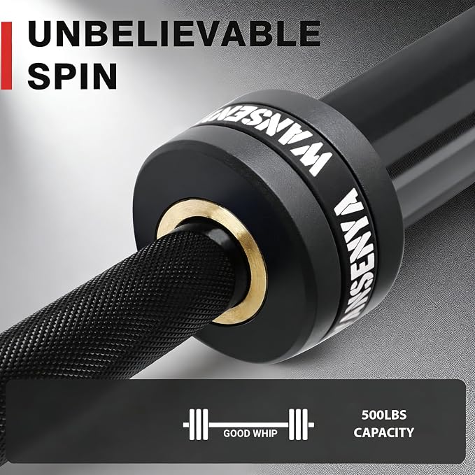 7FT Olympic Barbell 45lb,28MM 2 Inch Olympic Bar for No. 45 Steel,Olympic Weight Bars for Lifting,CrossFit,Bench Press,Deadlift,Squats,Strength Training bars