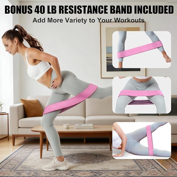 Pelvic Floor Exercise Devices 35lb Resistance Kegel Thigh Trainer with Band | Pelvic Floor Muscle Training, Inner Thigh Exerciser, Postpartum Recovery Support for Women, Suitable for Women and Men