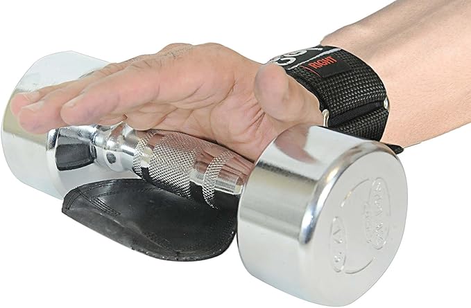 Cobra Grips Weight Lifting Gloves with Adjustable Neoprene Padded Wrist Wraps - Heavy Duty Alternative to Power Lifting Hooks for Deadlifts