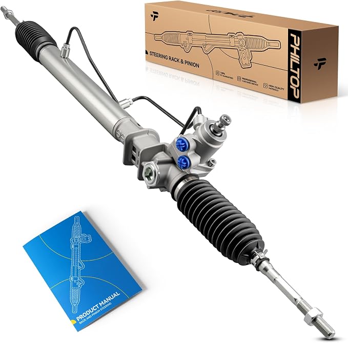 PHILTOP Power Steering Rack & Pinion Assembly for 2002-2006 XL-7, 1999-2005 Grand Vitara, Hydraulic Power Steering, OEM Replacement 26-8000