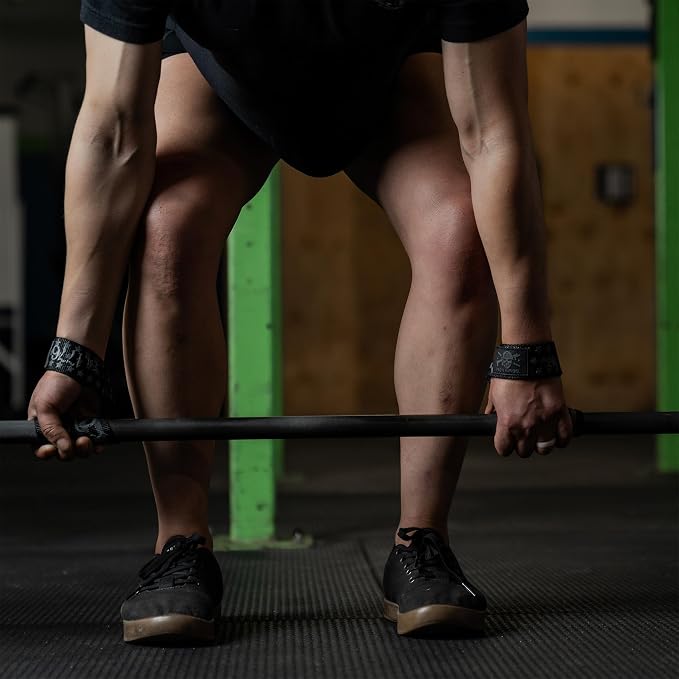 Iron Infidel Weight Lifting Straps - Wrist Straps for Weight Lifting, Deadlifting, Exercise, Crossfit, Strength Training, Olympic Lifts - Gym Straps for Grip Strength on Bar
