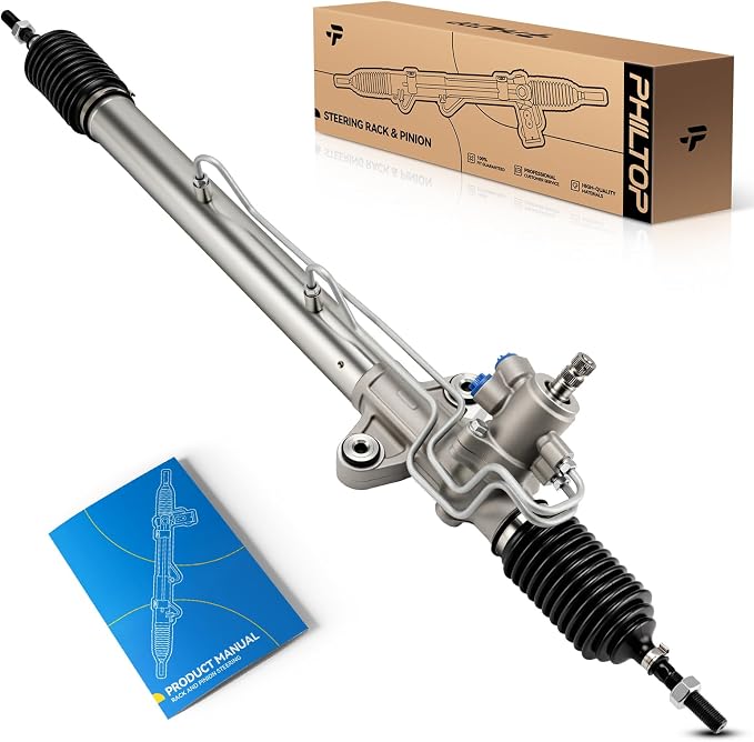 PHILTOP Power Steering Rack & Pinion Assembly for 1997 1998 1999 2000 Prelude Type SH, Hydraulic Power Steering, OEM Replacement 26-1788