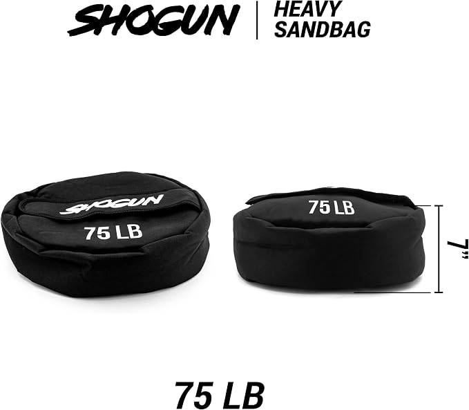 Shogun Sandbags for Working Out – Heavy Duty Workout Sandbag for Weight Training, Cross Training, Strongman, Fitness & Military Use – Adjustable Exercise Sand Bags for Full Body Training