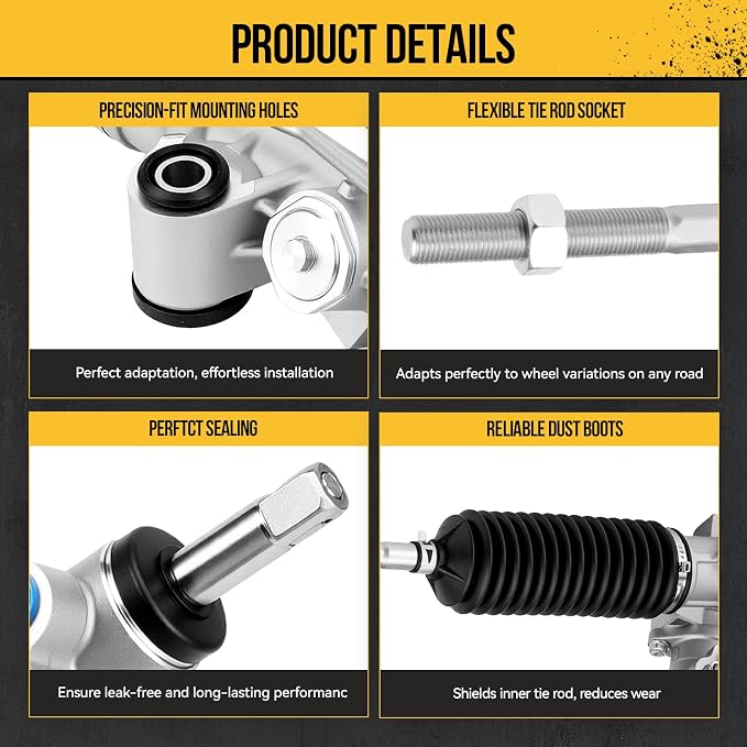 KAC Power Steering Rack and Pinion Replacement for Jeep Liberty 2008-2012 All Models, Dodge Nitro 2007-2011 All Models, Hydraulic Rack and Pinion Replace 97-390