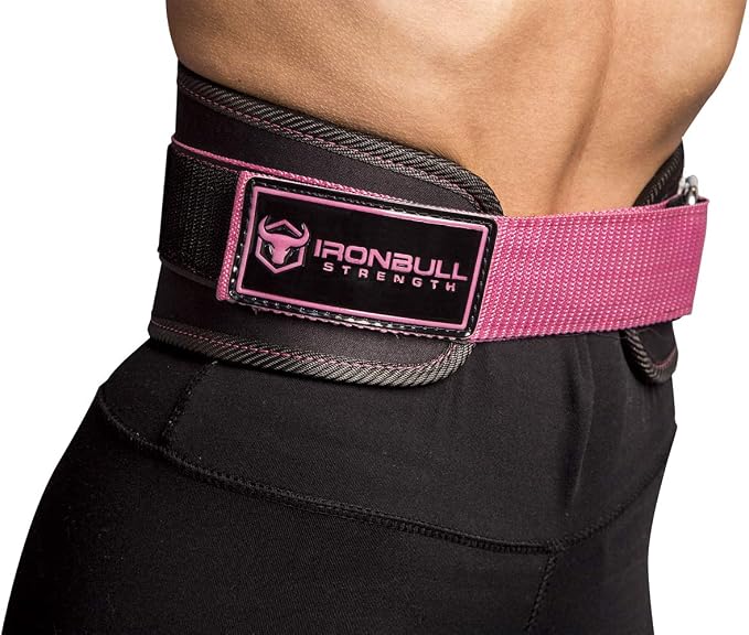 Women Weight Lifting Belt - High Performance Neoprene Back Support - Light Weight & Heavy Duty Core Support For WeightLifting and Fitness