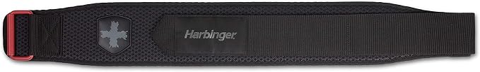 Harbinger Weightlifting Belt - Red, 4.5 Inch, Small