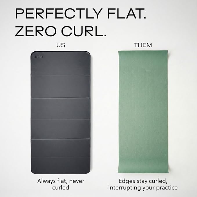 Stakt The Original Foldable Yoga Mat - Non-Slip | Premium foldable exercise & workout mat with non-slip surface, portable for studio or home use, as seen on Shark Tank
