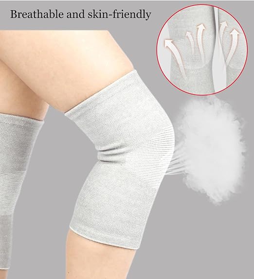 Bamboo Knee Sleeve,Bamboo Knee Compression Sleeve for Men Women