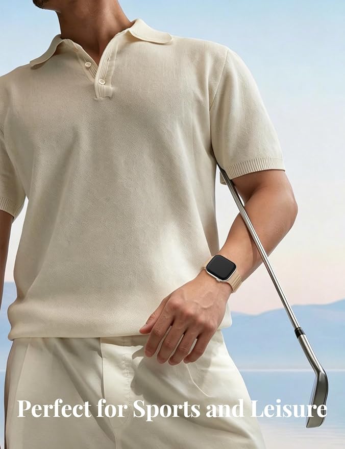 Patented Magnetic Silicone Sport Band for Apple Watch Bands for Women Men | Soft Silicone Solo Loop 40mm 38mm 41mm 44mm 45mm 42mm 49mm, Sport Strap for iWatch Series 11 10 9 8 7 6 5 4 3 2 1 SE Ultra