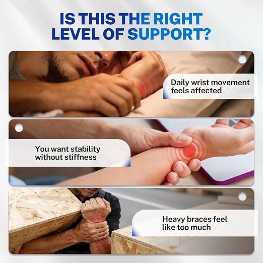 Ultra Thin TFCC Wrist Brace, Targeted Support for TFCC Pain Relief Recovery | 3D Gel Pad Support, Seamless Design, Not Restrict Motion, Reversible Fit, TFCC Tear, Ulnar Pain, Weightlifting, Sports Injury