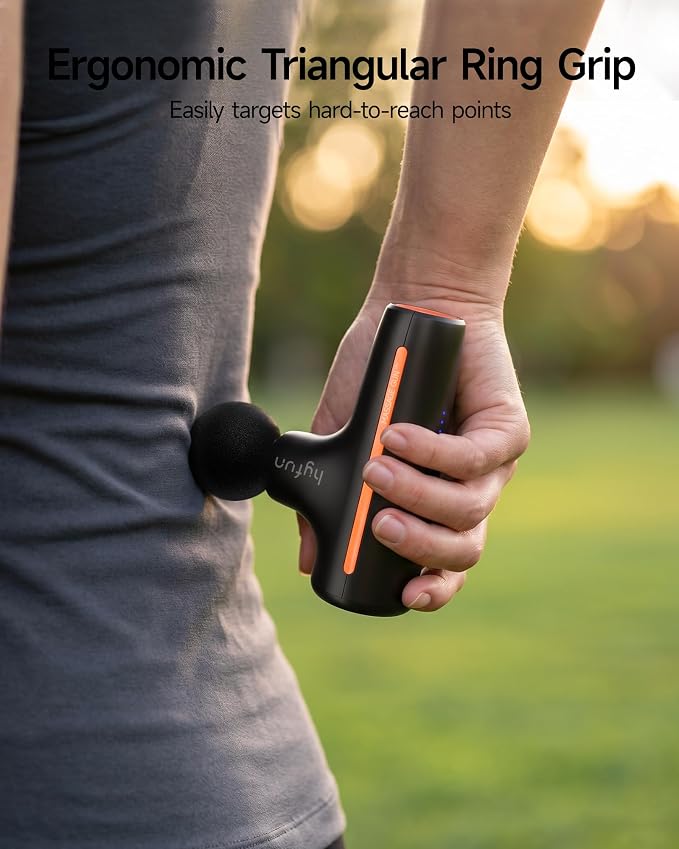 Super Mini Massage Gun, Travel Handheld Massager for Muscle Recovery
