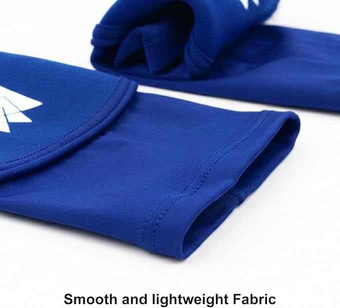 FitsT4 Sports Volleyball Arm Sleeves for Girls Passing Forearm Sleeves with Protection Pads and Thumbhole for Youth