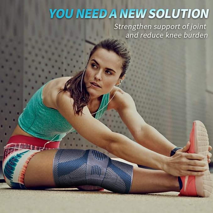NEENCA Professional Knee Brace, Medical Knee Support for Women & Men Relief | Upgraded Version, Patented Patella Gel Pad & Side Stabilizers, For Knee Pain, Swelling, ACL,PCL, Circulation, Sports, Workout