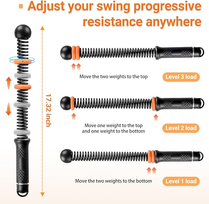Adjustable Ropeless Battle Ropes for Home Gym-Cordless Training Rope Fitness Equipment for Men & Women,Portable Arm Exerciser Rope for Strength Building, HIIT and Low-Impact Aerobic Training (Black)