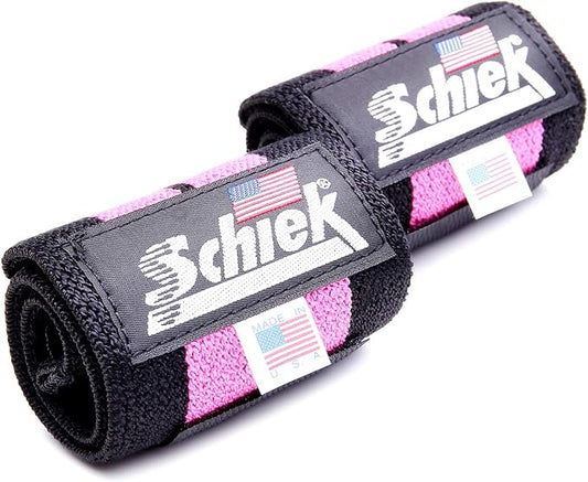 Schiek Sports Heavy Duty Model Wrist Wraps - Gym Workouts Wrist Support - Weight Lifting