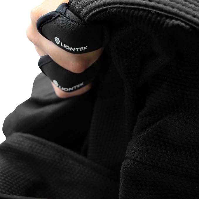Single Finger Sleeve Pair - Sports Compression Finger Sleeve for BJJ, MMA, Basketball, Weight Lifting, and More