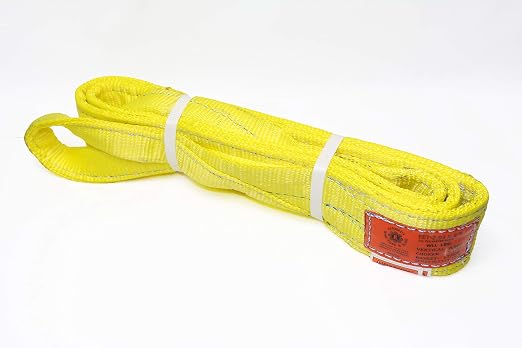 Kennedy Wire Rope & Sling Co. 3" x 7' 2-Ply Twist Eye Polyester Lifting Sling (Various Sizes in Listing) Made in The USA