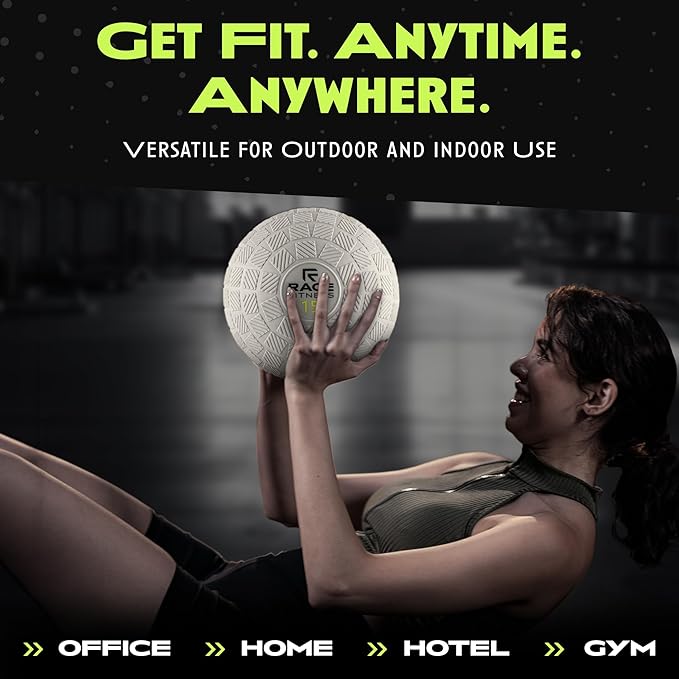Slam Ball 10/15/20lb, Tread Texture Grip Medicine Balls - Stregnth Training