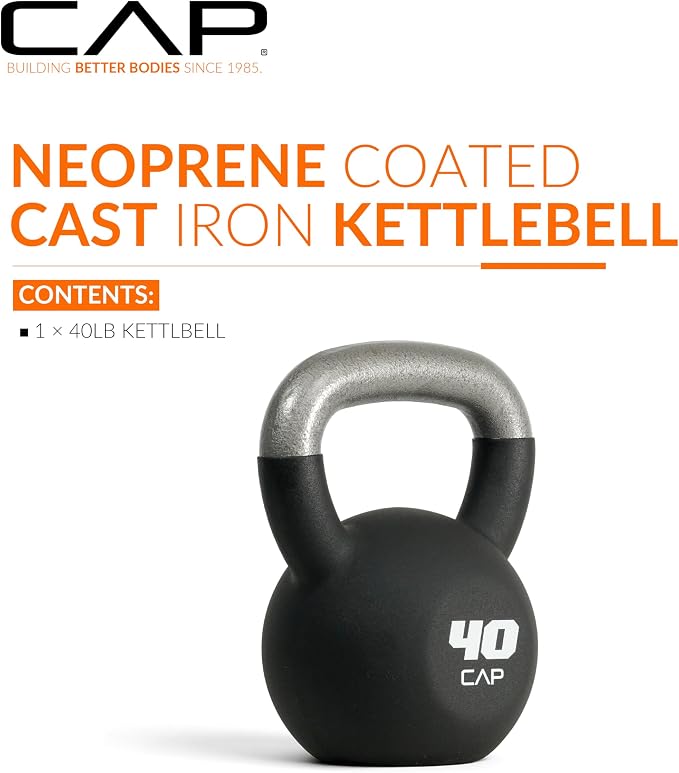 CAP Neoprene Coated Kettlebells - Multiple Sizes
