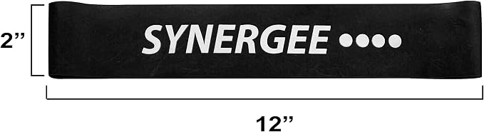 Synergee Mini Loop Bands – Resistance Bands for Home or Gym