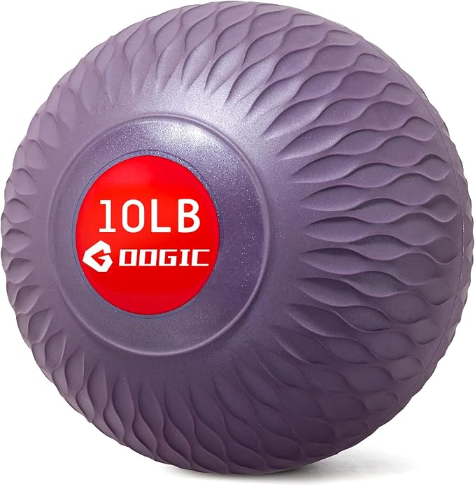 Slam Ball Medicine Ball Weighted Balls for Exercise and Workout, Strength, Cardio, Cross-Training and Core Workouts