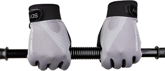 YHT Workout Gloves, Full Palm Protection & Extra Grip, Gym Fishing Fencing Gloves for Weight Lifting, Training, Fitness, Exercise (Men & Women)