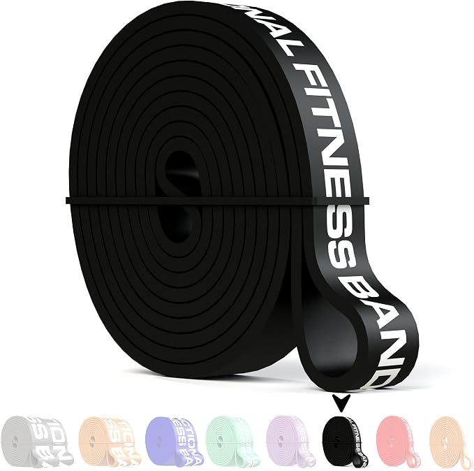 Functional Fitness Pull Up Bands Resistance Bands | Exercise Bands for Working Out | Long Stretch Bands for Exercise, Training Bands, Resistance Bands for Stretching
