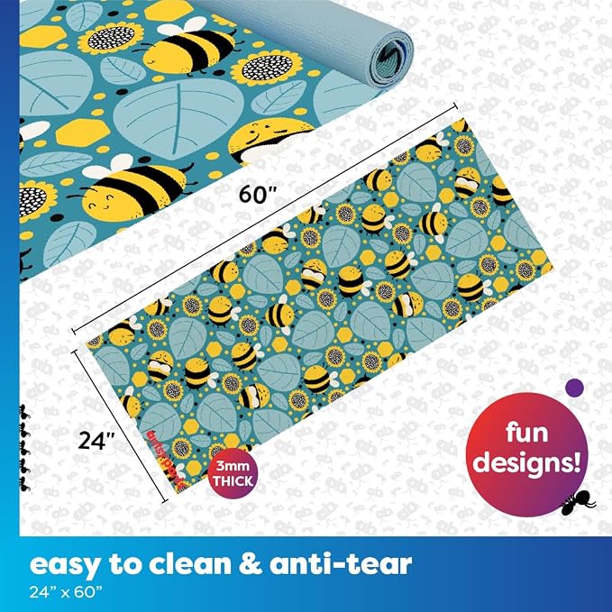 Antsy Pants Yoga Mat for Stretching and Yoga