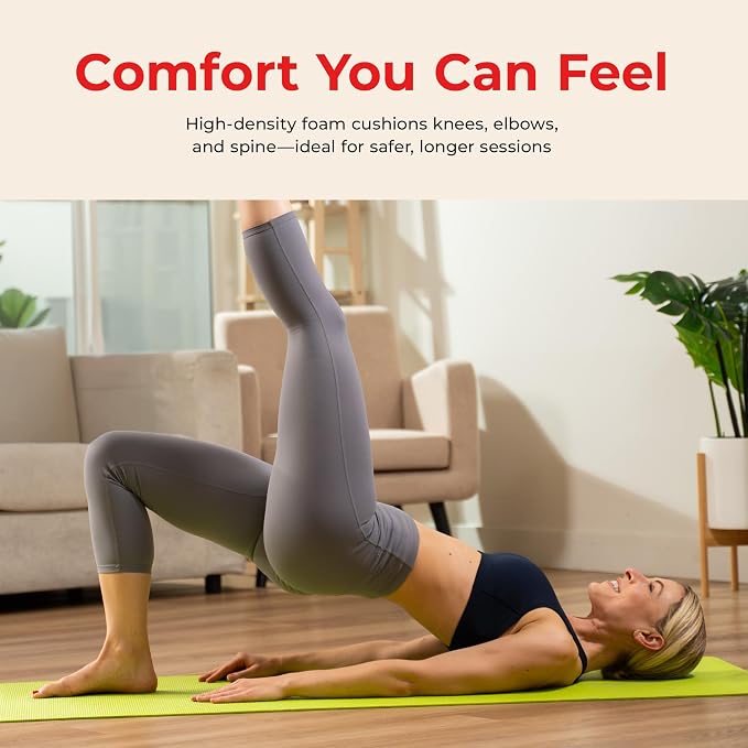 Sunny Health & Fitness Exercise Yoga Mats - Non-Slip Support for Home & Gym