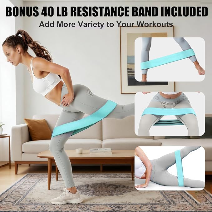 Pelvic Floor Exercise Devices 35lb Resistance Kegel Thigh Trainer with Band | Pelvic Floor Muscle Training, Inner Thigh Exerciser, Postpartum Recovery Support for Women, Suitable for Women and Men