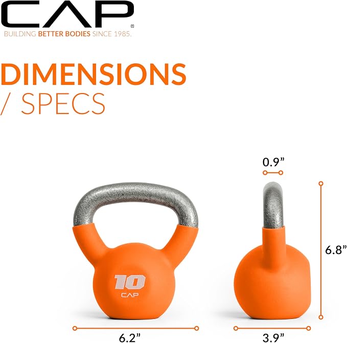 CAP Neoprene Coated Kettlebells - Multiple Sizes