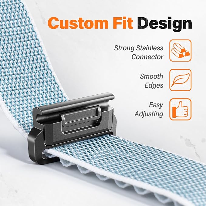 Alpine Loop Nylon Watch Band Compatible with Garmin Fenix 5X / 6X / 7X / 8 51mm, Quickfit 26mm Rugged Watch Bands for Garmin Fenix 8 Pro 51mm / 7X Pro / 6X Pro / 5X Plus, for Fenix 3, Tactix Delta