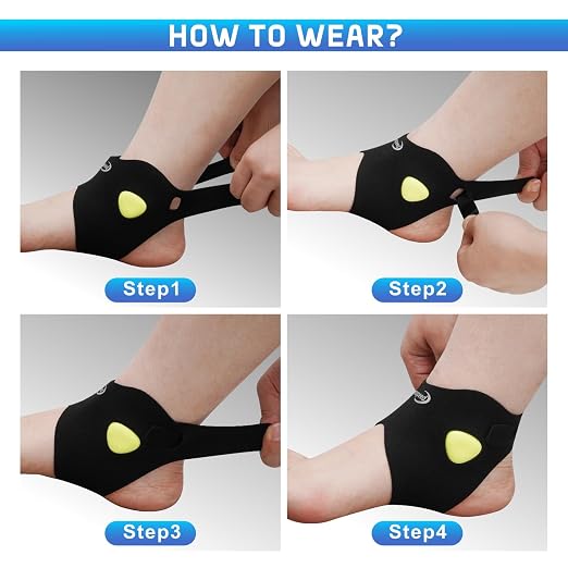 2 PACK Ankle Brace for Women & men with Dual-Density Foam Pads & Adjustable Arch Support – ankle compression sleeve Targeted Relief for Fatigue, Ankle Pain (Large/X-Large)