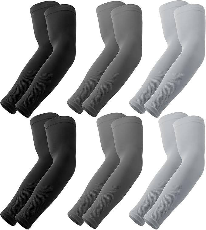 OutdoorEssentials UV Sun Sleeves for Men & Women, Cooling Arm Sleeves UPF 50+ | Golf, Tattoo Cover Up, Sun Protection