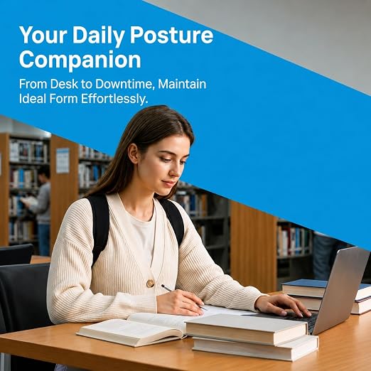 Back Brace Posture Corrector for Women and Men Adjustable Full Back Support