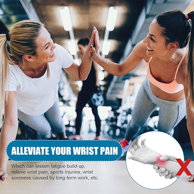 SATINIOR 2 Pack Carpal Tunnel Wrist Brace Night Wrist Sleep Support with Metal Splint Adjustable Compression Strap for Women Men Tendinitis Sports Sprained Pain Relief(Right and Left Hand,Black)