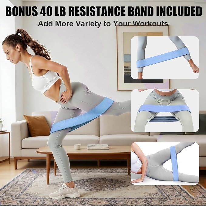 Pelvic Floor Exercise Devices 35lb Resistance Kegel Thigh Trainer with Band | Pelvic Floor Muscle Training, Inner Thigh Exerciser, Postpartum Recovery Support for Women, Suitable for Women and Men