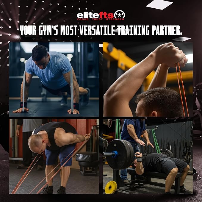 EliteFTS Pro Resistance Band - Boost Core Stability and Flexibility with This Portable, Joint-Friendly Tool