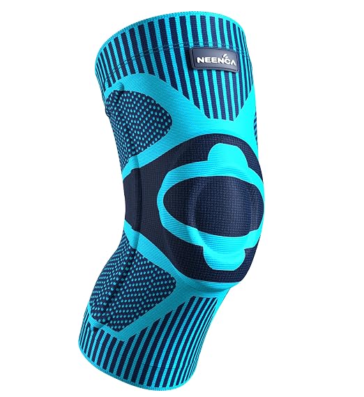 NEENCA Knee Braces for Knee Pain Relief, Compression Knee Sleeves with Patella Gel Pad & Side Stabilizers, Knee Support for Weightlifting, Running, Workout, Arthritis, Meniscus Tear, Men Women. ACE-53 | Patented Patella Gel Pad & Side Stabilizers, Comp...