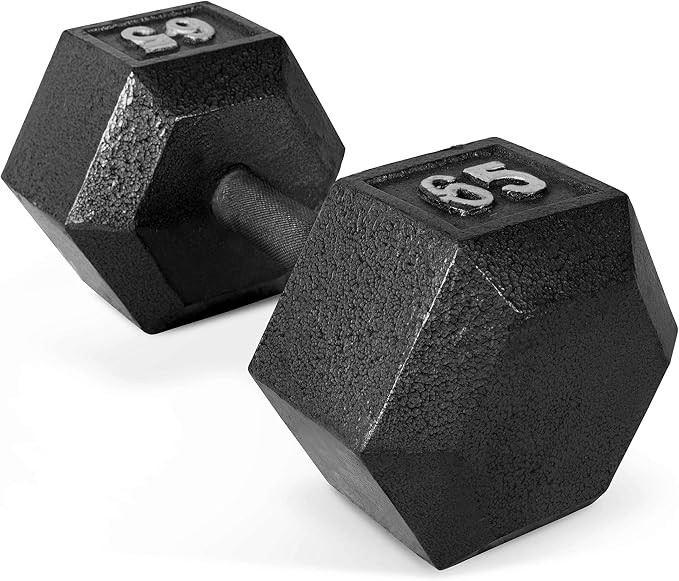 CAP Barbell Cast Iron Hex Dumbbell | Multiple Options